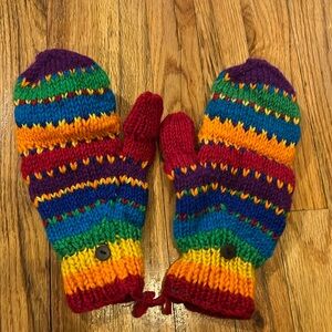 Fingerless mittens